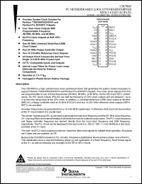 Click here to download CDC9843DW Datasheet