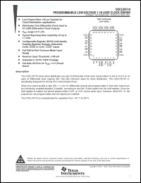 Click here to download CDCLVD110VFG4 Datasheet