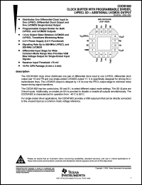 Click here to download CDCM1802RGTRG4 Datasheet