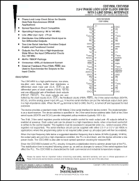 Click here to download CDCV850DGGG4 Datasheet