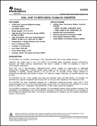 Click here to download DAC5652IPFBR Datasheet