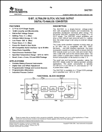 Click here to download DAC7551IDRNRG4 Datasheet