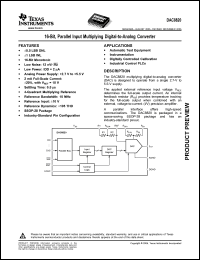 Click here to download DAC8820IBDBR Datasheet