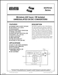 Click here to download DCP012405 Datasheet