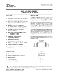 Click here to download INA168-Q1 Datasheet