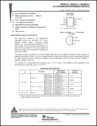 Click here to download LM236DRE4-2-5 Datasheet
