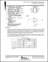 Click here to download LM308A Datasheet