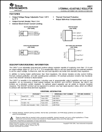 Click here to download LM317KCSE3 Datasheet