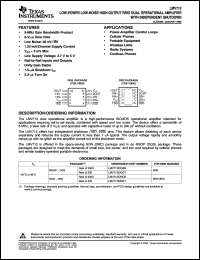 Click here to download LMV712IDGST Datasheet