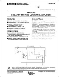Click here to download LOG104AIDRE4 Datasheet