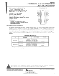 Click here to download MAX207CDWE4 Datasheet