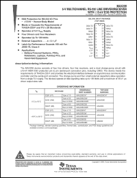 Click here to download MAX208IDBRE4 Datasheet