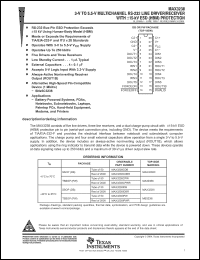 Click here to download MAX3238CPWR Datasheet