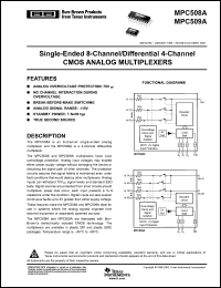 Click here to download MPC509AU/1KG4 Datasheet