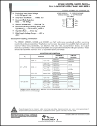 Click here to download NE5532APSRE4 Datasheet