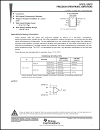 Click here to download OP-07 Datasheet
