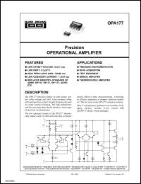 Click here to download OPA177GPG4 Datasheet