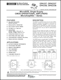 Click here to download OPA2338EA/3KG4 Datasheet