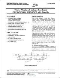 Click here to download OPA3690ID Datasheet