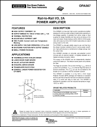 Click here to download OPA567AIRHGR Datasheet