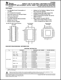 Click here to download PCA9539DBQR Datasheet