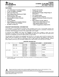 Click here to download PCA9546APWTE4 Datasheet