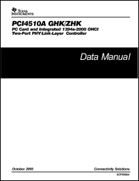 Click here to download PCI4510AZHK Datasheet