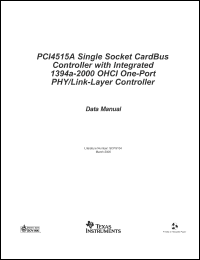 Click here to download PCI4515A Datasheet