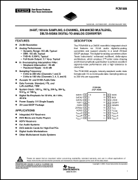 Click here to download PCM1606EG4 Datasheet