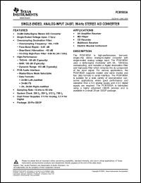 Click here to download PCM1803ADBR Datasheet