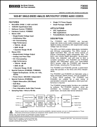 Click here to download PCM3002 Datasheet