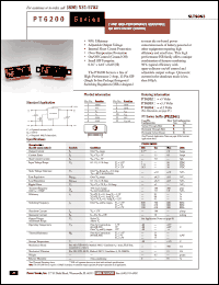 Click here to download PT6203C Datasheet