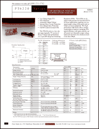 Click here to download PT6222C Datasheet