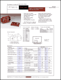 Click here to download PT6613L Datasheet