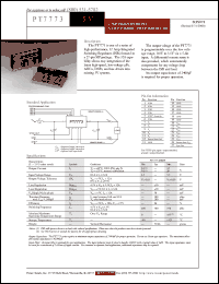 Click here to download PT7773N Datasheet