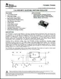 Click here to download PTN78000WAZT Datasheet