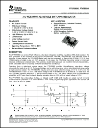 Click here to download PTN78060WAST Datasheet