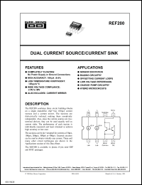 Click here to download REF200AU/2K5E4 Datasheet