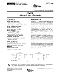 Click here to download REG104FA-A Datasheet