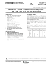 Click here to download REG1117A-25 Datasheet