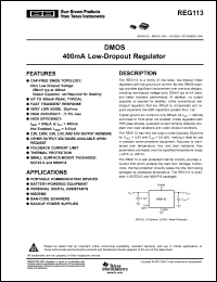 Click here to download REG113EA-5/250G4 Datasheet