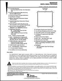 Click here to download SM320C50-EP Datasheet