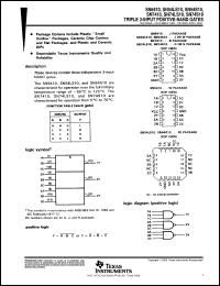 Click here to download SNJ5410W Datasheet