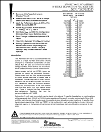 Click here to download SN74ABT16652DLRG4 Datasheet