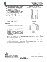 Click here to download SN74ABT244APWE4 Datasheet