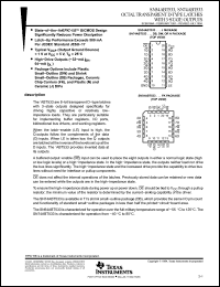 Click here to download SN74ABT533DBLE Datasheet