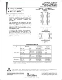 Click here to download SN74AC244DWRE4 Datasheet