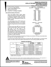 Click here to download SN74ACT374DBRE4 Datasheet