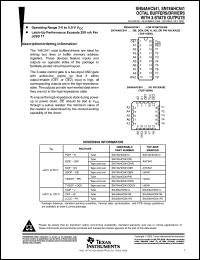 Click here to download SN74AHC541PWRG4 Datasheet