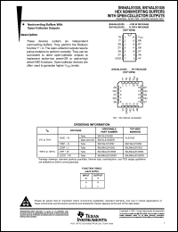 Click here to download SN74ALS1035DRE4 Datasheet